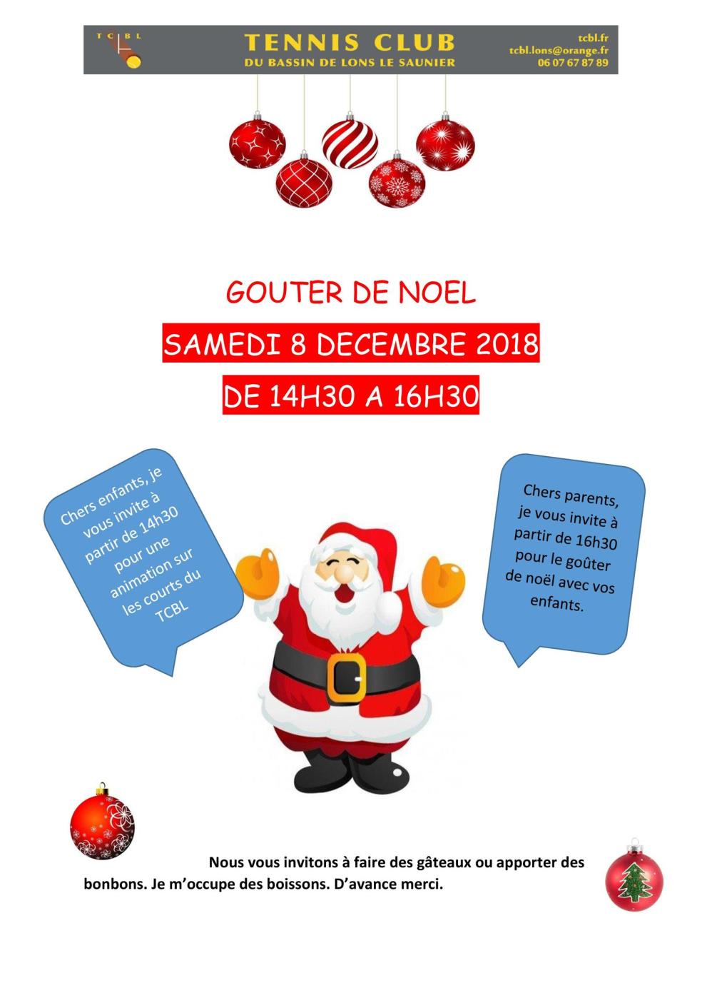 gouter noel
