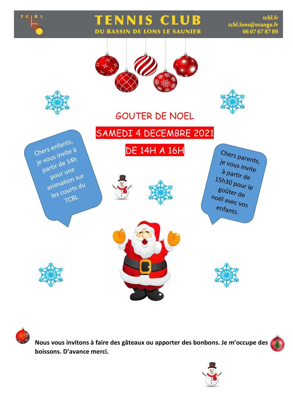 gouter noel 2021