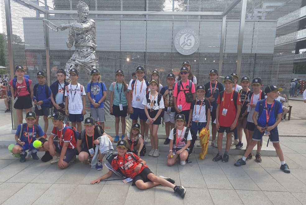 Journée à Roland Garros 2023 comité du Jura